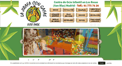 Desktop Screenshot of lajirafacongafas.com